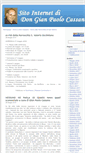 Mobile Screenshot of doncassano.it