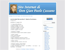 Tablet Screenshot of doncassano.it